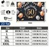 Party Backdrop Birthday Confetti 50Th Photo Booth Background Front Door Decor