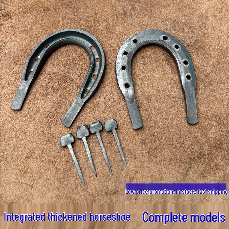 Iron Palm Hoof Donkey & Horse Hoof Forging Tool with English Iron Nails & Polishing Leide Zhu