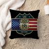 RRoute  Office Cushion Pillowcase Car Cushion CoverXCM Lumbar Pillowcase Sofa Pillowcover