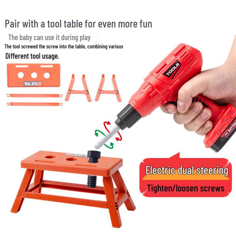 Kids' Electric Tool Set: DIY Repair and Assemble Playhouse Toy