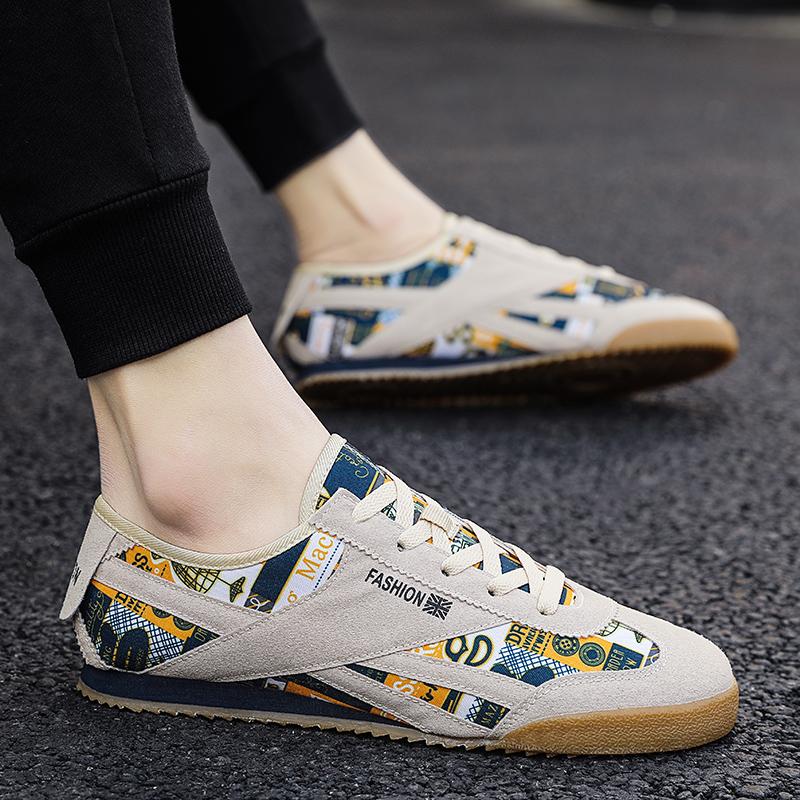 Sneakers Mens Shoes Casual Student Low Top Man Vulcanize Shoes Trendy Sport Breathable Canvas Style Agan Leisure Footwear