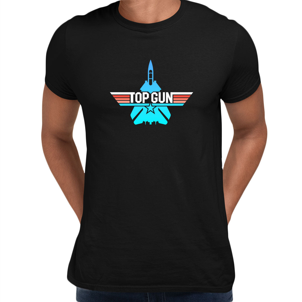 Top Gun Nostalgia Adult T-shirt Tom Cruise Maverick Tops S разноцветный