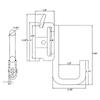 J Hook Hanger X Track J Hook E Track Rail 4pcs E Track J Hook Accessories