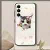 Funny Cute Cat   Phone Case For Samsung Galaxy A73,A72,A71,A70,A53,A52,A51,Soft Silicone Black Cover