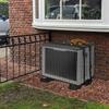 1pc Outside AC Unit Black Leaves Clogging Outdoor with Waterproof Top Breathable Air Conditioner Cover Removable Mesh Covers