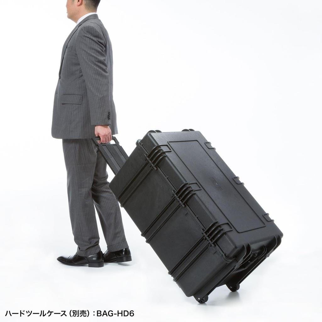 Sanwa Supply Hard Tool Case Casters (for BAG-HD6) BAG-HD6-CAS