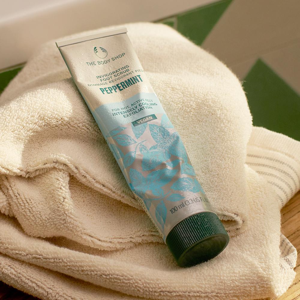 [The Body Shop] Peppermint Invigorating Foot Scrub 100ML