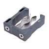 Magnetic Golfing Cart Clip 3 Fixing Methods Anti Slip Multifunctional Holder for Beach Chairs Fishing Rods Gray Blue