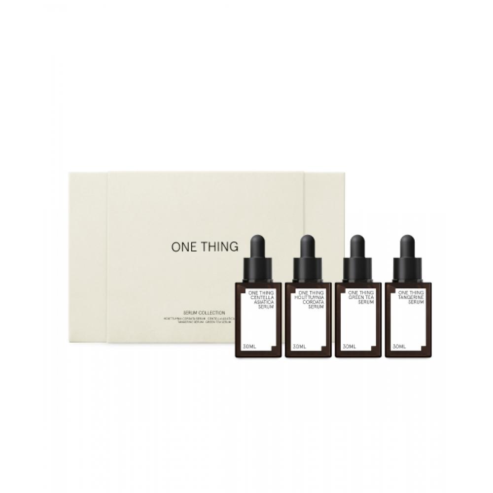 Onething Serum Gift Set Of 4  Centella Asiatica  Houttuynia Cordata  Green Tea  Jeju Tangerine none