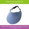 Women's Summer Adjustable Foldable Open-Top Sun Hat with Large Brim for Outdoor Travel