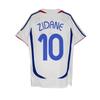 98-06 French GF Retro Thai Jersey No. 10 Zidane No. 12 Henry Short-sleeved Thai Jersey Football Jersey