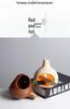 Sage & Cedar Incense Burner - Small Demagnetizing Fireplace for Purification
