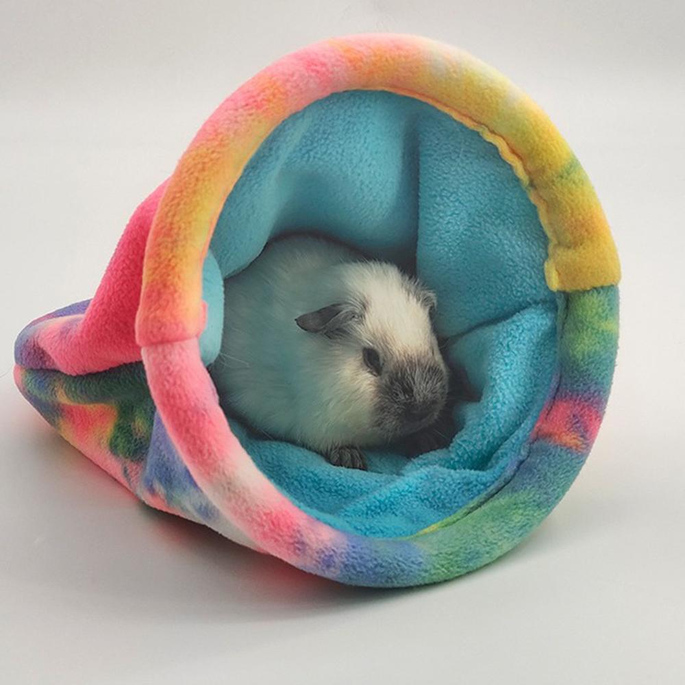Autumn And Winter Hamster Sleeping Bag Thickened Warm Golden Bear Totoro Guinea Pig Cotton Nest Little Rabbit Tree Hole Nest