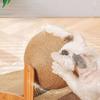 Interaktiver Kratzbaum Vertikales Entspannungsspiel mit Basis Interaktiver Katzenball für Kaninchen kleiner Rassen Welpen mittlerer Rassen Hund