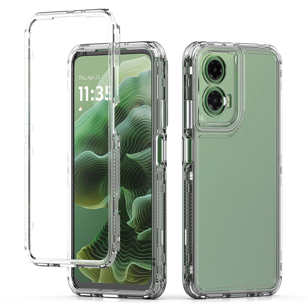 

For Motorola Moto G35 5G Case Anti Scratch Acrylic TPU Clear Phone Cover Style A