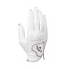 Callaway Nail Dual Women's White Gloves, Size M (18cm-19cm, for both hands), White, Ladies'.
