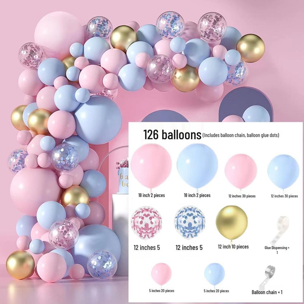 Luxury Balloon Set for Birthdays & Events - High-End Party & Ceremony Decoration Arch