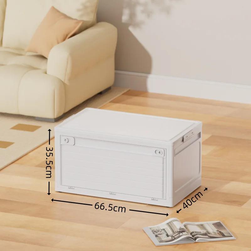 Storage Box Household Clothes Children's Toys Organizing Box Large Capacity Storage Box Folding Storage Box Plastic Locker