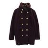 N.HOOLYWOOD Made In Japan Wool Blend Hooded Jacket 38 Bordeaux Women Used