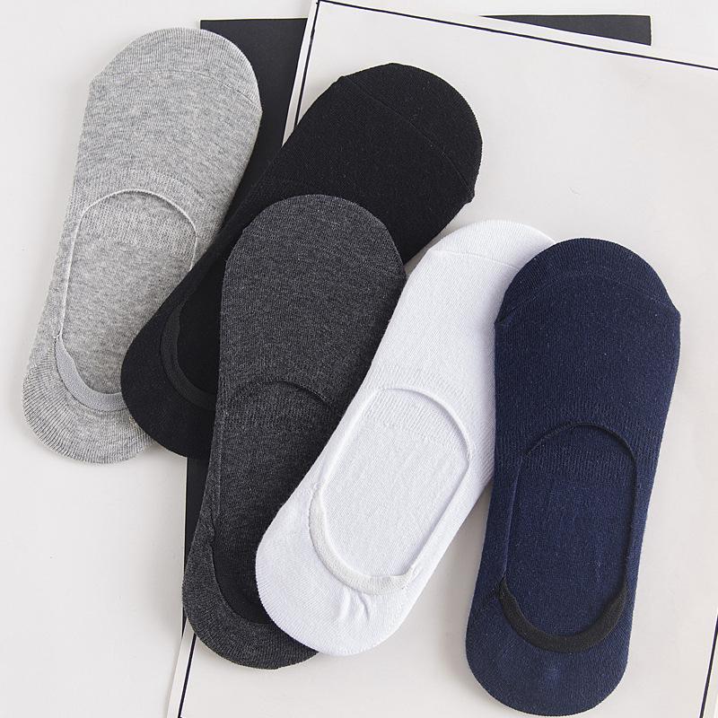 Men's Spring-Summer Low-Cut Non-Slip Invisible Socks