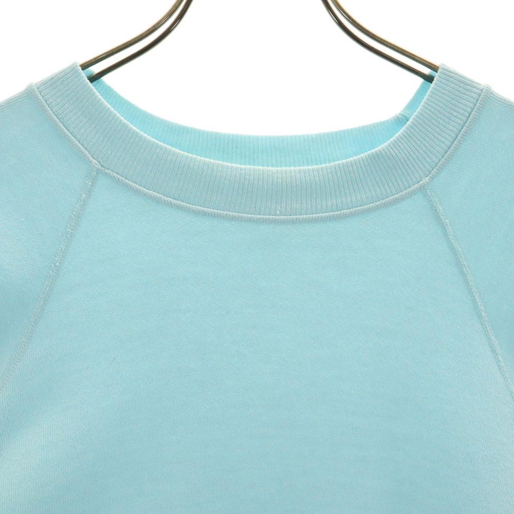 Hanes 80s Made in USA Vintage Switching Long sleeve Knit switching trainer Men's Used