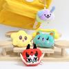 Cute Mini Plush Doll Keychain Star Sports Meeting Cartoon Pendant Bag Charm Accessory Awo Shen Duoduo