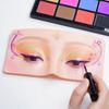 Pelle per Pratica Tatuaggio Sopracciglia Modello Realistico 3D Pad per Allenamento Eyeliner Viso Pratica Eyeliner