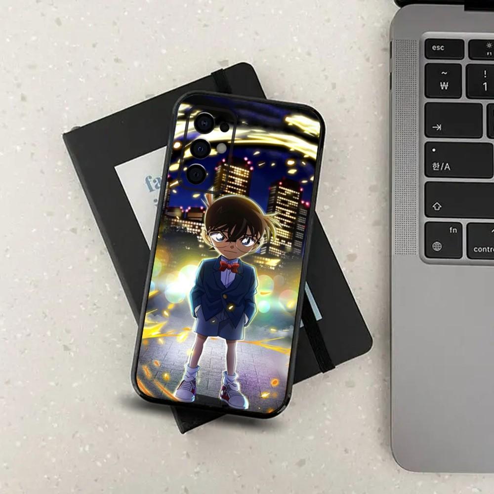 Detective C-Conan Anime Phone Case For Samsung S24,S21,S22,S23,S30,Ultra,S20,Plus,Fe,Lite,Note,10,9,5G Black Soft Cover