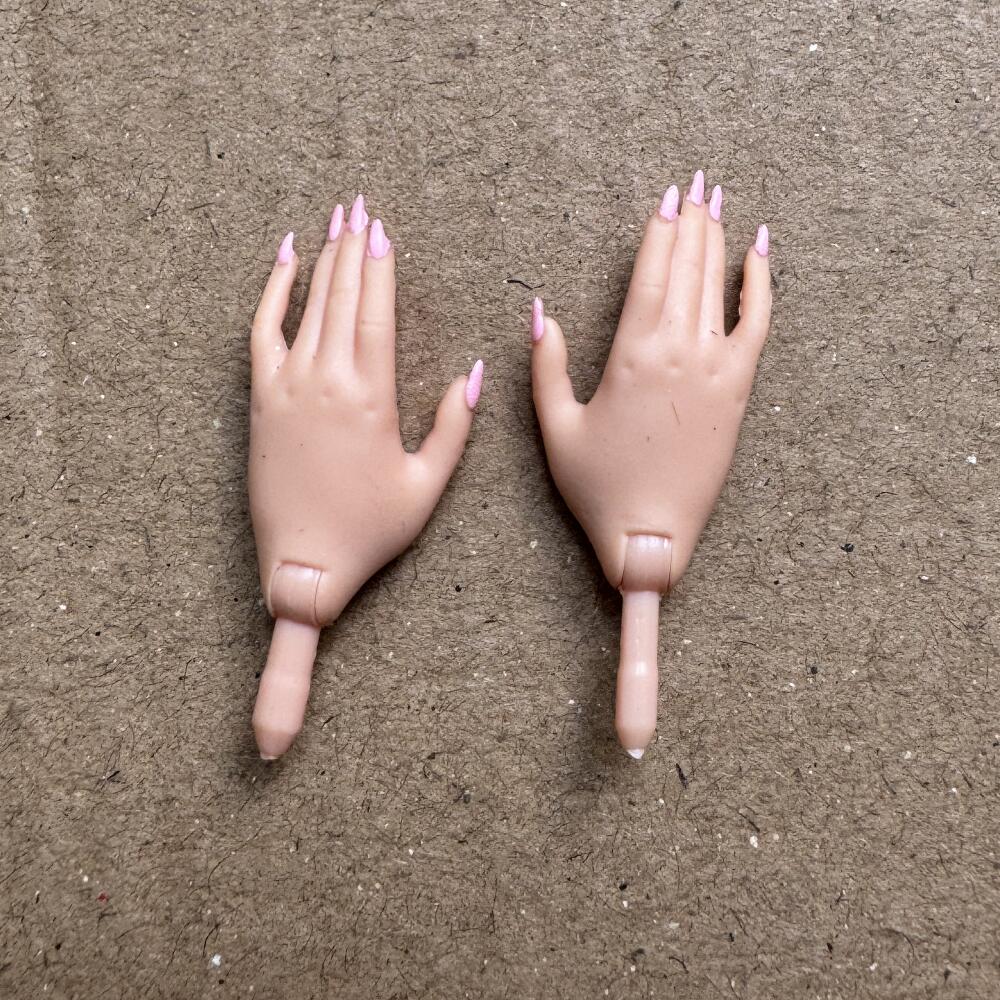 Big Sister Doll Replacement Hands White Brown Black Skin Doll Parts Original Doll Accessories 1/6 Doll Decorations