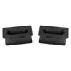 Harley Softail Big Glide Saddlebag Bumper Bracket Set