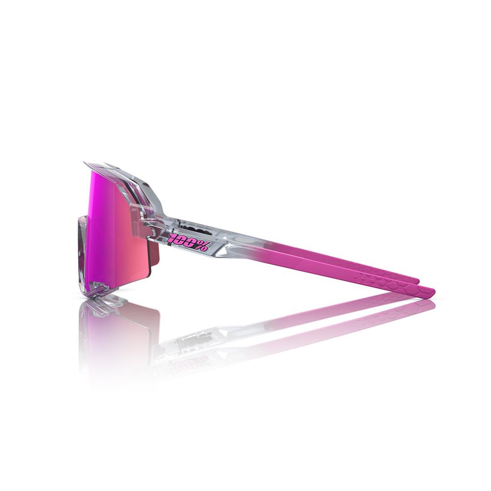 Baegpeosenteu Slenderdale Polished Translucent Grey - Purple Multilayer Mirror Lens
