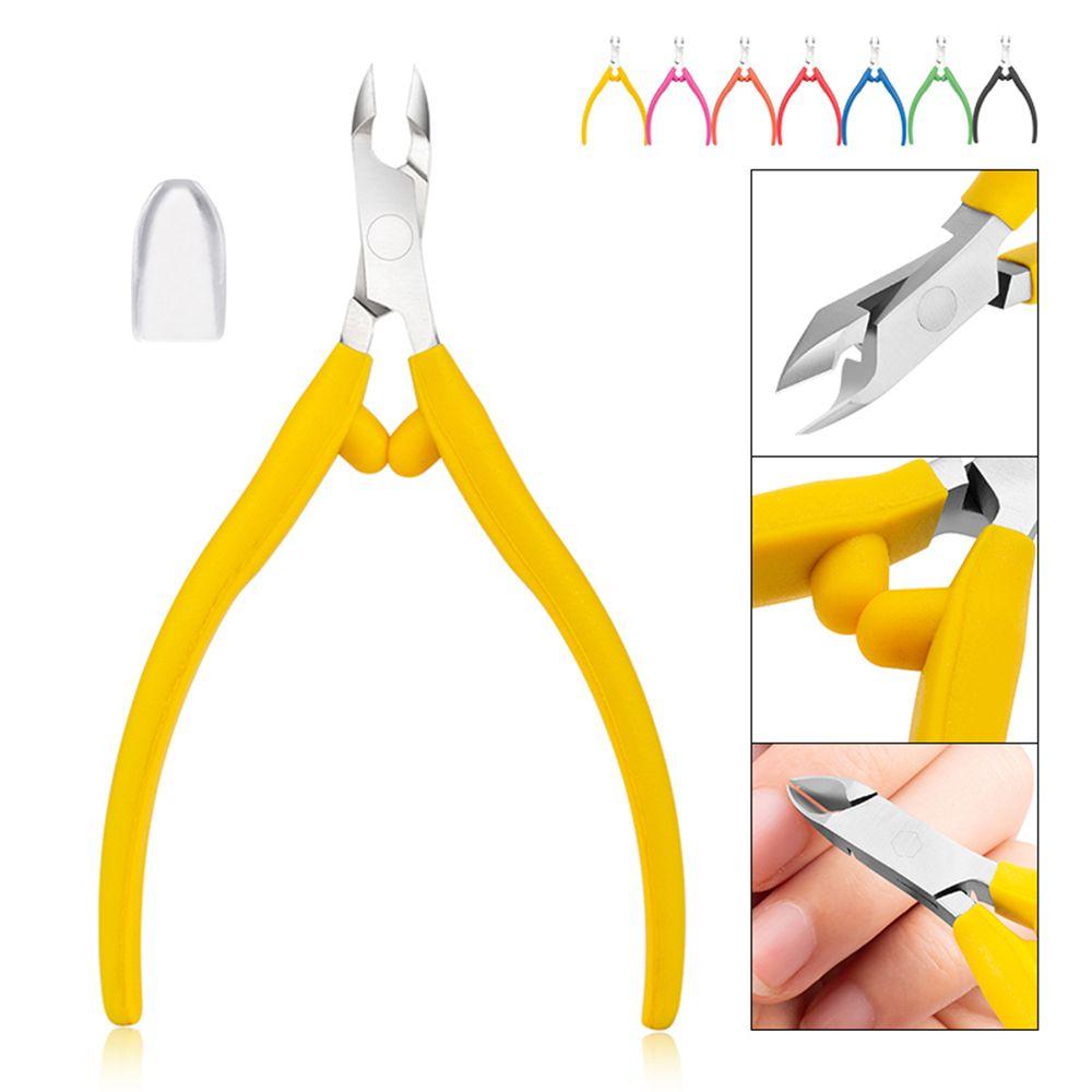 

Trimming Tool Nail Art Tool Manicure Clipper Fingernail Scissor Nail Pliers Dead Skin Remover чорний