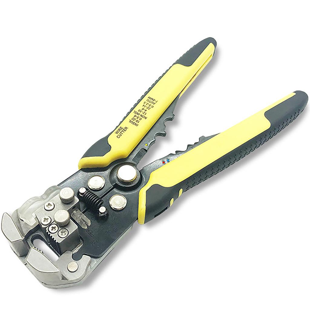 8-inch Automatic Wire Stripping Terminal Crimping Cable Peeling And Cutting Adjustable Distance Multifunctional Wire Stripping Pliers