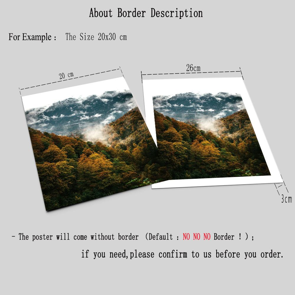 Foggy Forest Wall Art Canvas Painting Scandinavian Poster and Print Nature Landscape Nordic Decoration Picture Modern Home Decor