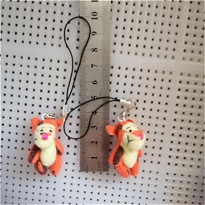 10Pcs 4.5Cm Soft Mini Joint Rabbit Plush Doll Toys Teddy Bears Animal Stuffed Plush Pendant Keychain Girl Diy Ornaments Gifts