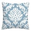 Blue and White Geometric Diamond Pillowcase Office Living Room Home Pillowcase Car Ornaments