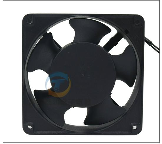 Delixi 220V Industrieller Axial-Abluftventilator, 12038 Kugellager, für Schrankkühlung