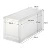 MUJI Polypropylene Storage Additional 83832162 Container, Unit, Medium,