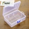 1pcs Transparent Plastic Storage Boxes For Jewelry Hardware Accessories Small Items DIY Crafts Cosmetics  Jewelry Box Organizer