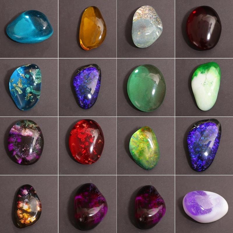 Irregular Special NieNieLe Silicone Mold for DIY Handmade Stone Pebble Jelly Decoration, Soap Ornament, Resin Mold