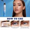 Eyelash and Eyebrow Serum, 4 ml Eyelash Growth Serum for Longer, Thicker and Fuller Eyelashes (Light Blue)