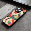 Geometric Bauhaus Art Phone Case For IPhone 16 Pro Max 14 17 Air 12 15 11 13 Mini X XR XS Max SE Glass Cover