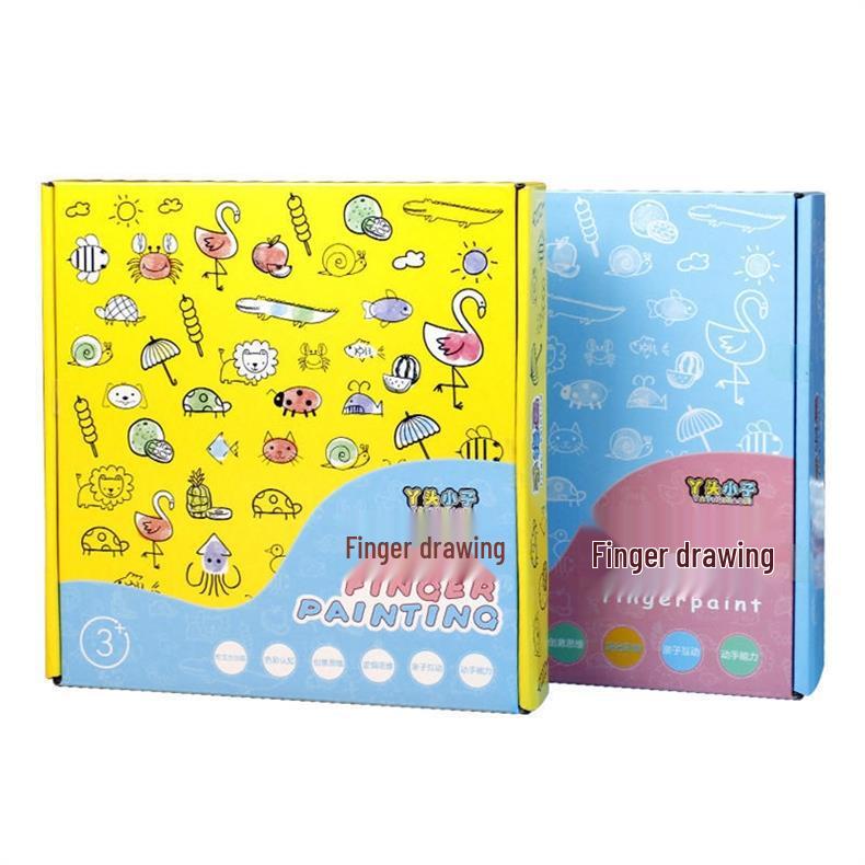 Preschool Art & Craft Materials: DIY, Finger Painting & Coloring Fun Set