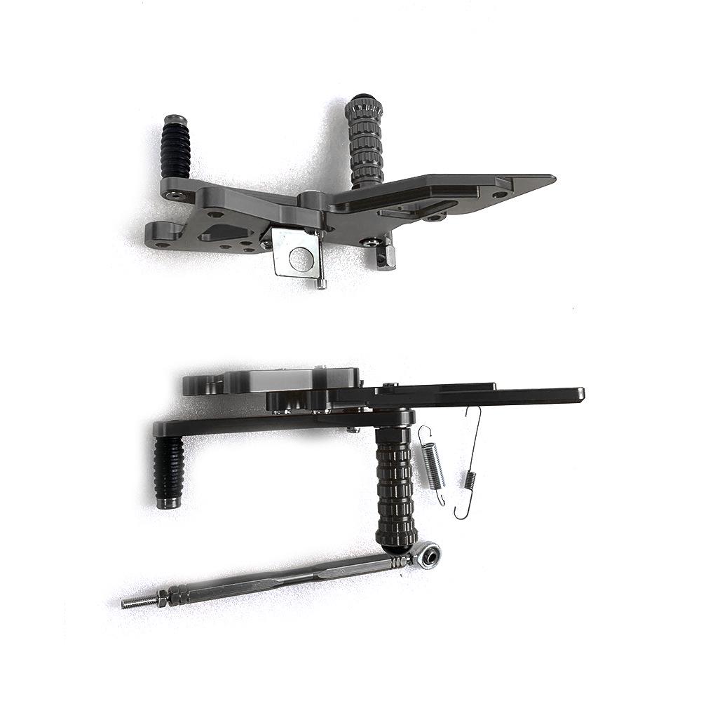 YAMAHA R25/R3/MT-03/MT-25 Raised Footpeg Assembly (2014-2020)