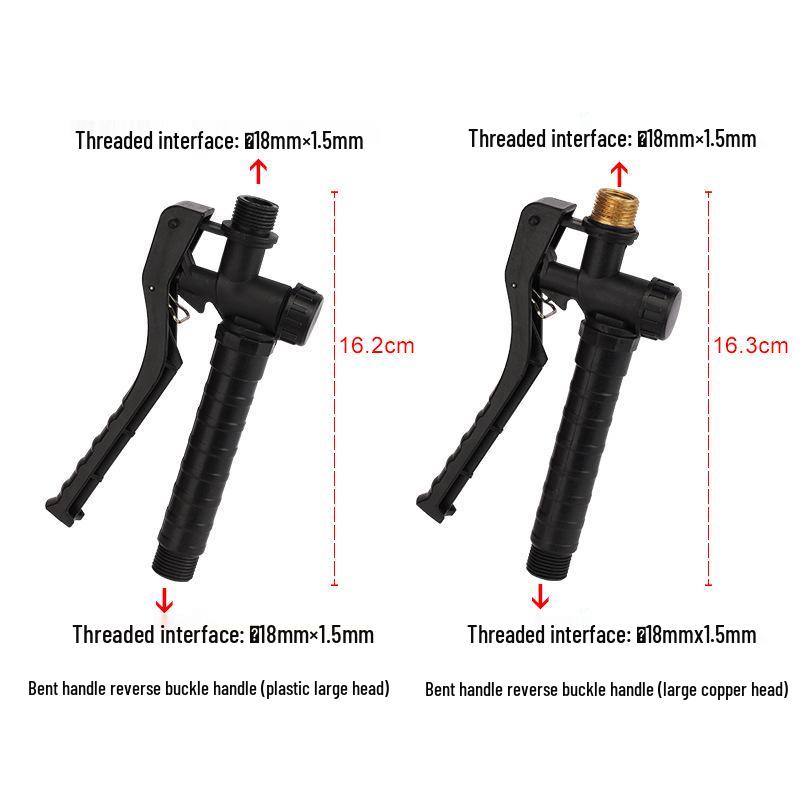 Copper Joint Plastic Handle Electric Sprayer Switch Accessories