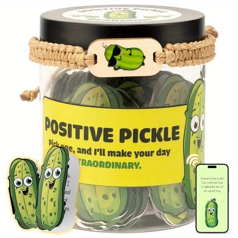 60 Positive Pickle Emotional Cards Affirmation Cards Encouraging Quotes Motivational Greeting Cards Mom Gifts Birthday Christmas