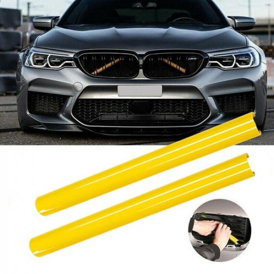 2PCS For BMW 1/2/3/4 Series F20 F30 Car Front V Brace Grill Trim Strips Cover