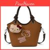 Cartoon Pu Shoulder Bag With Pockets For Daily Use