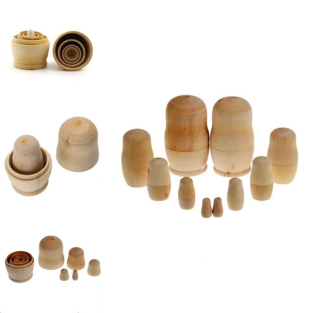 Charming Multi-purpose Wooden Russian Nesting Dolls Ideal For Celebrations And Events