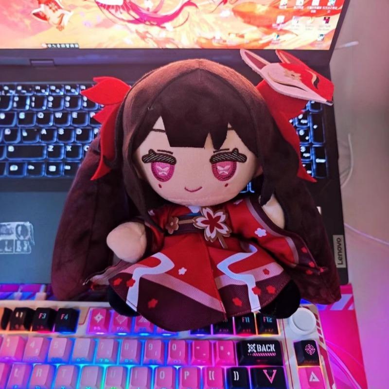 20cm Honkai: Star Rail Huahuo Plush Doll Action Figure Game Peripheral Cute Kawaii Ornaments Collection Desktop Display Gift Toy